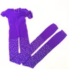 INS 16 Farben Kinder Mädchen Strumpfhosen Hauchdünne Strumpfhosen Tanzsocken Candy Color Kinder Strass elastische Legging Kinder Ballettstrümpfe 2474438