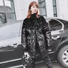 Jaqueta acolchoada de lantejoulas Mulheres 2022 Casaco de inverno Versão coreana da estação solta e quente Moda de tamanho grande feminino1 Guin22