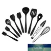 Set di utensili da cucina in silicone da 10 pezzi Utensili da cucina resistenti al calore Utensili da cucina Utensili da cucina Set di accessori