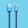 2A USB Cables Type C Data Sync Charging Phone Adapter Thickness Strong Braided micro Cable mm