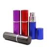 10ml parfymflaska Mini Portable Refillerbar Parfym Aluminium Atomizer Spray Bottle Traveller Toma Flaskor för kosmetika LJJK2508-1