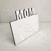 Blank Sublimation Frames Wooden Thermal Transfer Phase Plate MOM Personalized Gift Frames Mother's Day Festival Frame CYZ2975
