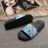 2022 Femmes Chaussure Sandal Mousse Runner Slipper Mens Flip Flop Mocassin Quatre Saisons Classiques Élégants Fleurs Pantoufles De Haute Qualité Taille 35-46