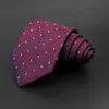 New Classic Men's Ties Neck Ties 8cm Plaid Striped Floral Ties for Formal Business Luxury Wedding Party Neckties Gravatas Gift Y1229