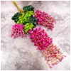 Decorazioni per matrimoni glicine Ghirlande di fiori decorativi artificiali per feste festive Forniture per la casa di nozze multicolori
