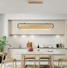 اليابان خشبي أدى قلادة ضوء تركيبات الحديثة معدنية رود شنقا مصباح النمط الشمال نمط غرفة الطعام مطعم مقهى الإضاءة الداخلية