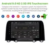 Radio vidéo de voiture à écran tactile HD Android 9 pouces Navigation GPS pour 2017-2018 Honda CRV Bluetooth Carplay AUX Music support SWC OBD2