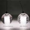 Nordic LED Crystal Glass Ball Pendant Lamp Meteor Rain Ceiling Light Meteoric Shower Stair Bar Droplight Chandelier Lighting G4 AC110V-240V