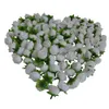 Artificielle Rose bouquets de fleurs en gros tête pour la planification de mariage décorations de vacances fête 3 cm fausse fleur décoration de la maison bébé douche