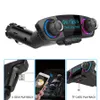 Bluetooth 5.0 Car Kit Wireless FM Transmitter Handsfree Audio Receive MP3 Player Dual USB Charger TF Aux in Modulator Car Accessories BT06