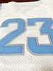 Ship From US Michael MJ #23 Basketball Jersey Men's All Stitched Blue White Black Size S-3XL Top Quality Jerseys