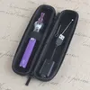 eVod Batterie Wax Vape Pen Waxing Vaporizer Starter Kit Waxy Globe Glass Tank 510 EVOD Batterie elektronische Zigarette für Reiseetui mit Reißverschluss