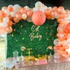 130st Rose Gold Balloon Arch Garland Kit Latex Confetti Balloons For Wedding Bridal Birthday Party Decorations Baby Shower Girl 220217