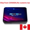 Schip uit Canada H96 MAX V11 Android 11 TV Box RK3318 2G 16G Bluetooth 4.0 Google 4K Smart 2.4G 5G WIFI SET TOP TOP