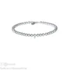 Bracciale a forma di cuore d'amore in argento sterling 925 classico alla moda originale Regalo di festa per gioielli donna multicolore opzionale2830