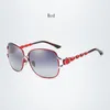 Oversized Solglasögon för kvinnor Polariserad Vintage Retro Driving Gradient Ladies Sun Glasses UV400