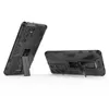 Magnetic Kickstand TPU Bumper Armor Wstrząsy Szafy dla Samsung Galaxy S21 Ultra S21 Plus Hard PC Ochronna Back Cover Fundas