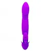 NXY Dildos Dil Vibratör Kadın Kadınlar Seks Ürün Oyuncaklar Teleskopik Rotasyon Titreşim Teşvik Vajina Klitoris G Spot Dildo Isıtma ile 0105