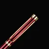 Dika Wen 8010 Red Gold Clip Business Ink Pen Luxury Gift Office Office Office Supplies Writing Metal Fountain Pen