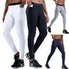 Pantalons de course Roches des hommes de compression Leggings de basket-ball Jogging Pantalon Yoga Leggins Mens Sportswear Workout Fitness Gym Sport