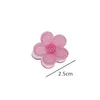 Fashion Korean Hair Claws Clamps Women Pink Colors Clamps Hairdress Solid Hairpins Flower Shaped Hair Accessories Headwear