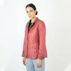 Feminino para baixo jaqueta short parka casaco quente escritório algodão acolchoado ultra leve colete para senhoras roupas de qualidade outwear 18-13 201217