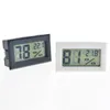 블랙 / 화이트 미니 디지털 LCD 환경 온도계 습도계 습도 온도계