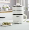 Frigideiras elétricas 220V Mini Máquina de cozinha multifuncional doméstica SingleLedouble Camada Multi Rice Cooker Pan28056417917