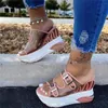 Moda-Yaz Sandalet Kadınlar 2020 Kadın Platform Sandalet Sandalar Ayakkabı Clear Sandles