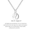 Новое поступление из нержавеющей стали 12 созвездие ожерелья серебряная цепь для женщин мужчины зодиак кулон ожерелье ювелирные изделия подарок оптом