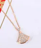 S925 silver pendant necklace with diamond for women wedding jewelry gift earring PS3663333d