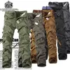 Arbetare byxor Julmans Casual Army Cargo Camo Combat Work Byxor Byxor 6 Färger Storlek 2838