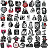 50PcsLot Cool Skull Love Stickers for Car Laptop PVC Backpack Water Bottle Pad Bicycle Waterproof Decal Sticker8547025