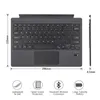 Bunte Backlight Wireless Bluetooth -Tastatur -Touchpad -Tastatur für Surface GO Microsoft Surface Pro 3/4/6/6/7 Tastatur