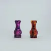 Colorful 810 long gourd Resin Drip Tips for TFV8 TFV12 Big baby Kit Candy Package