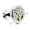 Angel on moon Car Air Freshener 30mm Aromatherapy Essential Oil Diffuser Locket Vent Clip with 10pcs Pads color randomly