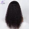 黒人女性レミーバージンヘアのためのモダンなショーの髪の水の波の人間の髪のウィグの頭バンドのフルマシンかつら150％密度