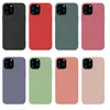 حالات TPU السيليكون السائل لجهاز iPhone 14 13 12 11 Pro Max Mini 7 8 XR X XS Ultra Slim Slim Prochproof Phone Cover Cover Full