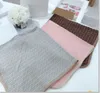 2020 Neue 3 Farben Geboren Baby Strick Pullover Decke Junge Weiche 100% Baumwolle Kinder Mädchen Infant Winter Decke Tops 100x100cm