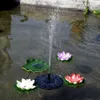 Fontana a energia solare Pompa ad acqua senza spazzole Piante da giardino Fontane da bagno per uccelli per piscina Acquario Sommergibile Pond287e galleggiante