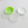 50 x 20 G Refillable Butelki Travel Cream Lotion Cosmetic Container Plastikowy Pusty Makeup Jar Pot Green White Boxhigh Calstitity