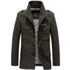 Brand Autumn Trench Jacket Chaquetas y abrigos para hombre Solid Casual Cotton Men Windbreaker veste homme Coat Male Plus Size M-4XL 201118