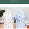 T-shirt per cucciolo di abbigliamento per cani Primavera e estate Nuovo Teddy Schnauzer Piccoli e medi camicette T-shirt