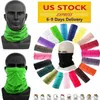 US Cycling Unisex Magic Head Face Protective Mask Neck Gaiter Biker's Tube Bandana Scarf Party Wristband Cap Outdoor