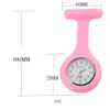 Silicone Nurse Medical Pocket Watch Fashion Pin Kerstcadeau 11 Kleur Hoogwaardige Kwarts Horloges Groothandel