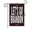 12 Style Lets Go Brandon Flags Garden Flag 2024 Presidentval Trump Banner 30 * 45cm CG001