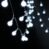 1.5M 3M 6M Fata Ghirlanda LED Luci della stringa della sfera impermeabili per la decorazione dell'interno della casa di nozze di Natale Alimentato a batteria spedizione gratuita