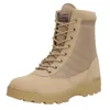 TAMAÑO MÁS: 36-46 Nuevas botas de combate de cuero militar de EE. UU. para hombres Botas tácticas de infantería Bot de combate Askeri Bot Army Bots Army Shoes