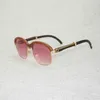 Vintage Houten Vrouwen Wrap Stijl Zonnebril Gafas Mannen Voor Outdoor Ronde Clear Glazen Frame Shad Culos Eyewear