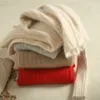 Plus la taille femmes chandails 100% vison cachemire pulls à tricoter pour dames nouvelle mode pulls 6 couleurs vêtements standard 201222